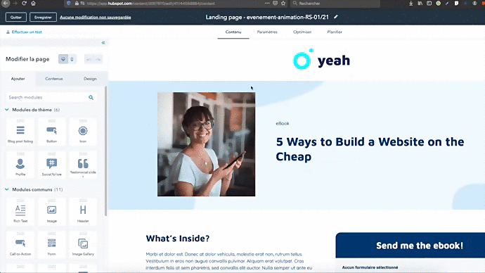 creer-landing-page-hubspot